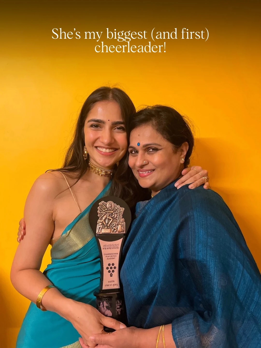 Rukmini Vasanth Shares Photos with her Mother on Mothers Day