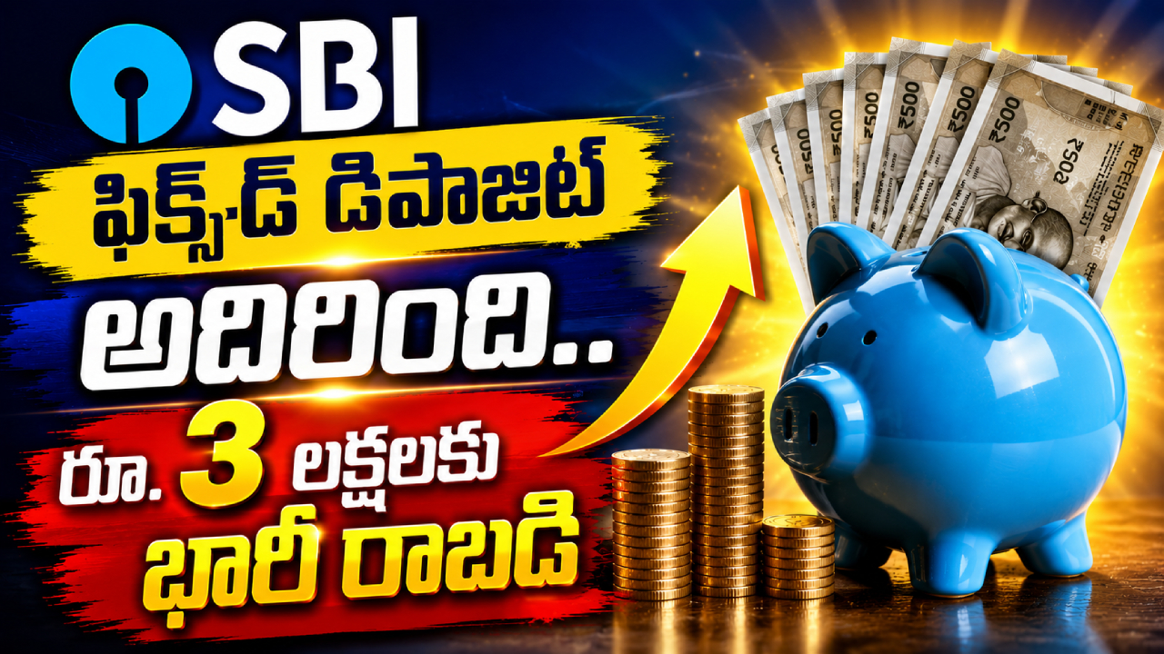 SBI FD Scheme : SBIలో FD చేస్తున్నారా? రూ. 3 లక్షలు డిపాజిట్ చేస్తే.. లక్షన్నరపైగా భారీ వడ్డీ.. పూర్తి లెక్కలివే