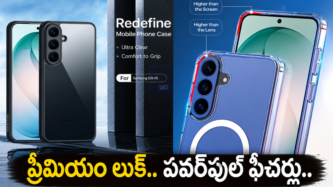 Samsung Galaxy S26 FE : ఫోన్ కాదు ఫ్యూచర్ లుక్ ఇది! కొత్త శాంసంగ్ ఫోన్ డిజైన్ చూస్తే ఫిదా అవ్వాల్సిందే!