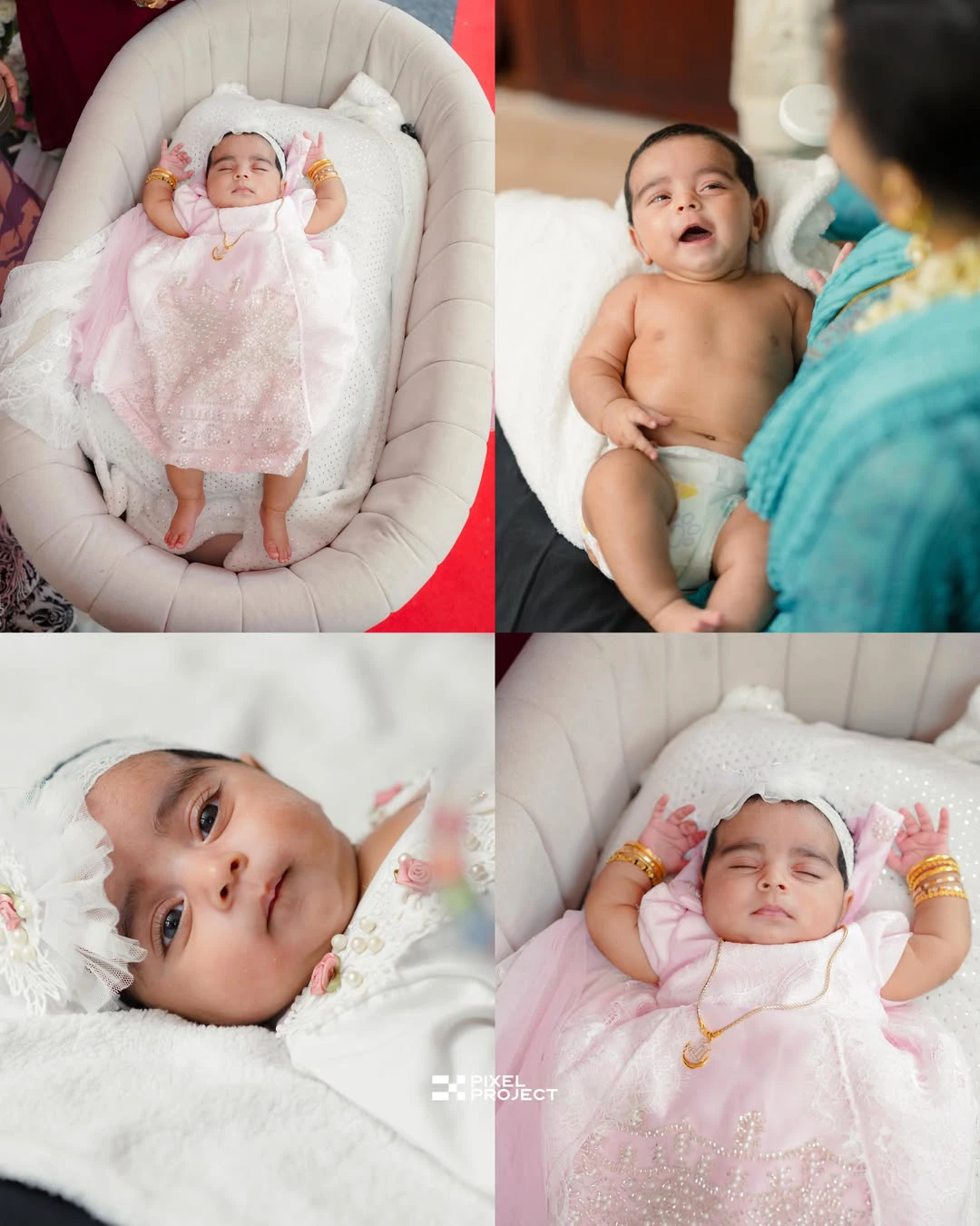 Actress Shamna Kasim Poorna Daughter Cradle Ceremony Photos
