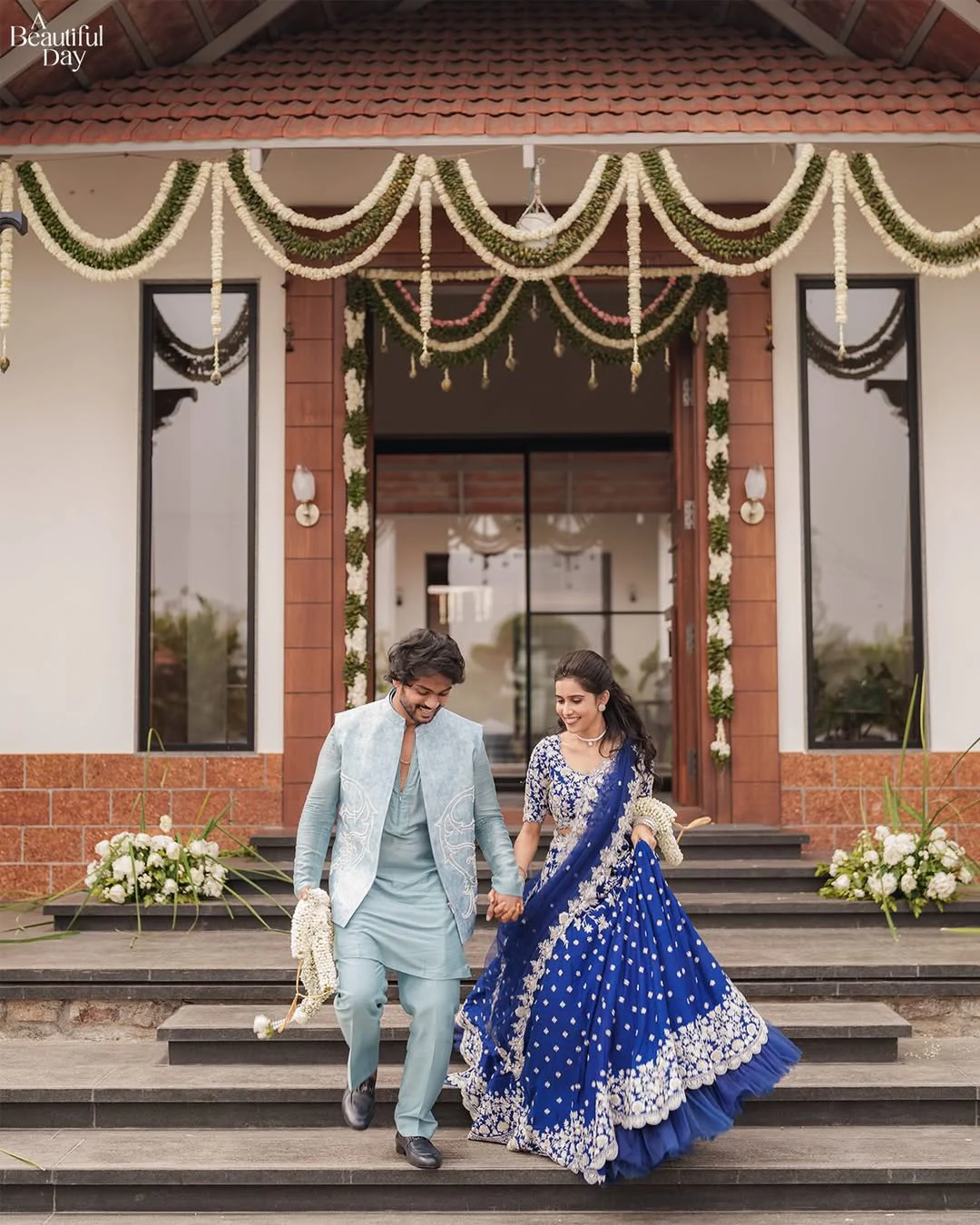Shanmukh Jaswanth Vaishnavi Engagement Photos