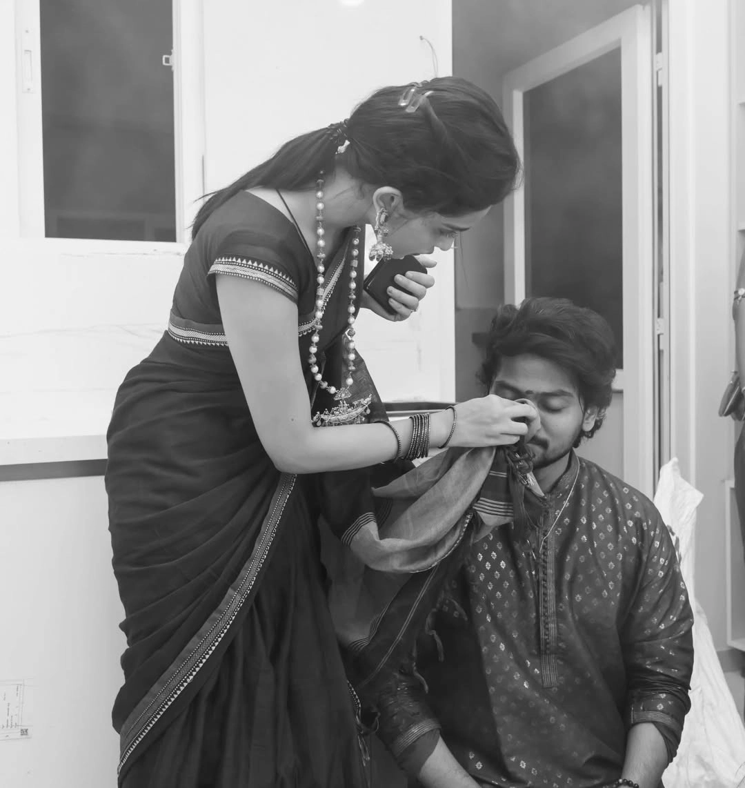 Shanmukh Jaswanth House Opening Ceremony with Vaishnavi