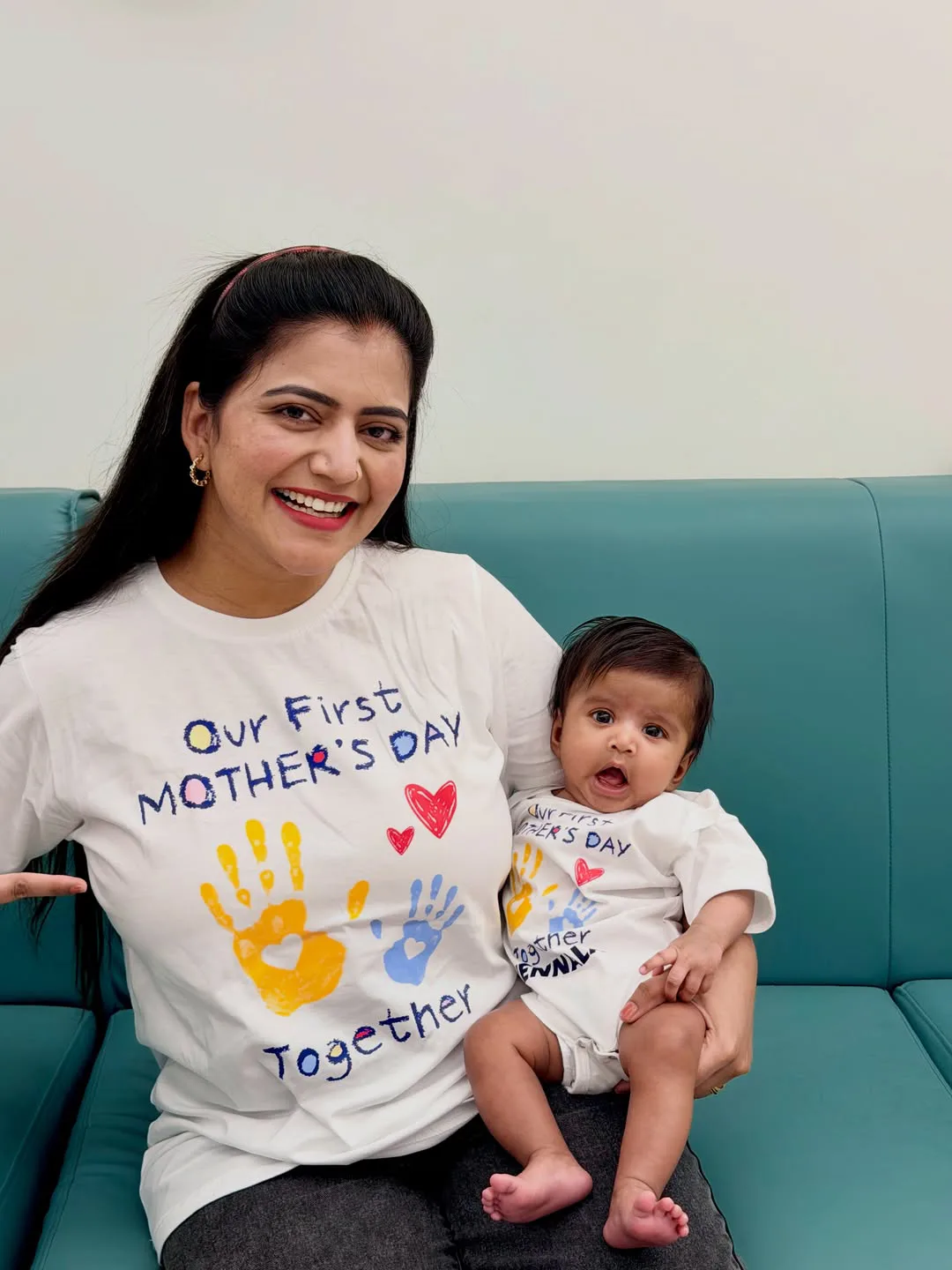 Siva Jyothi shared special photos with her daughter Vennela on Mothers Day