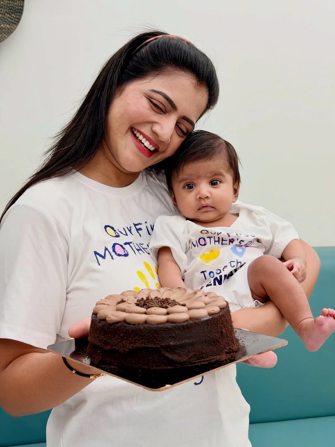 Siva Jyothi shared special photos with her daughter Vennela on Mothers Day