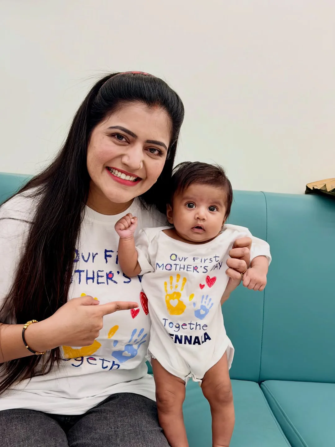 Siva Jyothi shared special photos with her daughter Vennela on Mothers Day