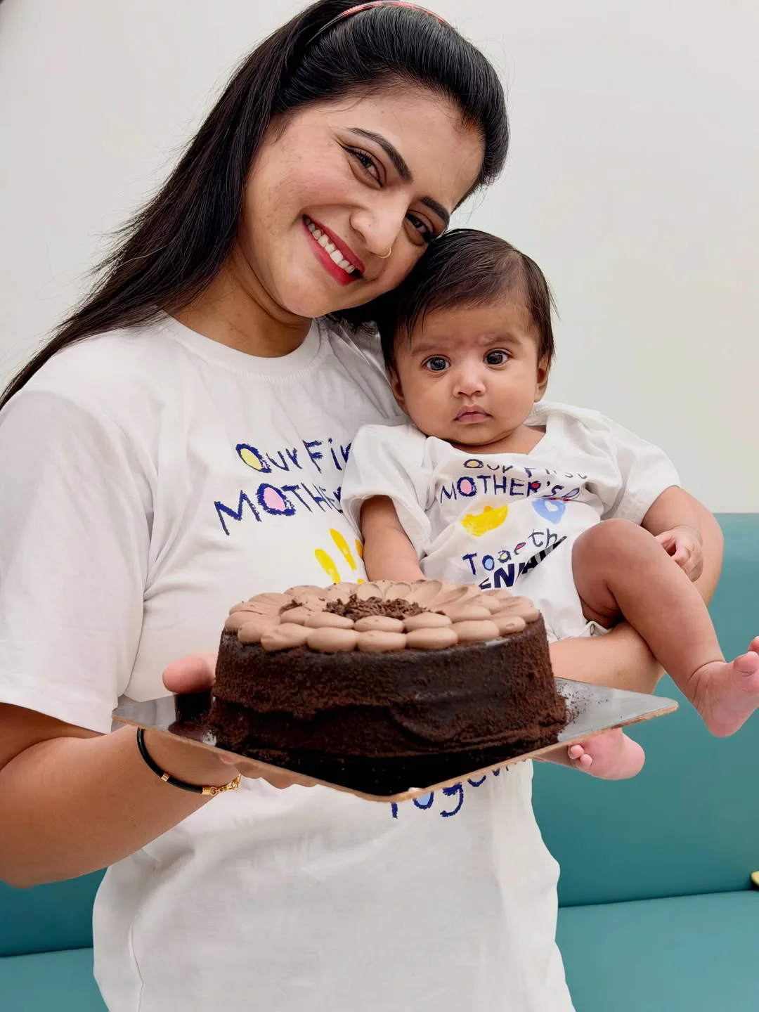 Siva Jyothi shared special photos with her daughter Vennela on Mothers Day