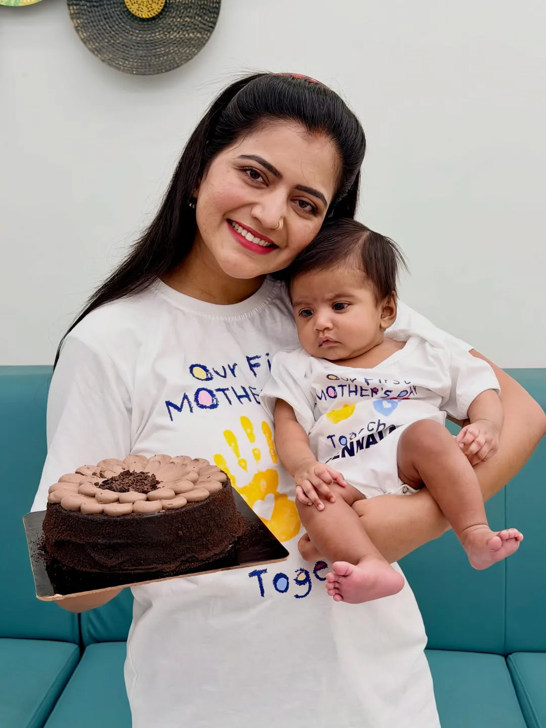Siva Jyothi shared special photos with her daughter Vennela on Mothers Day