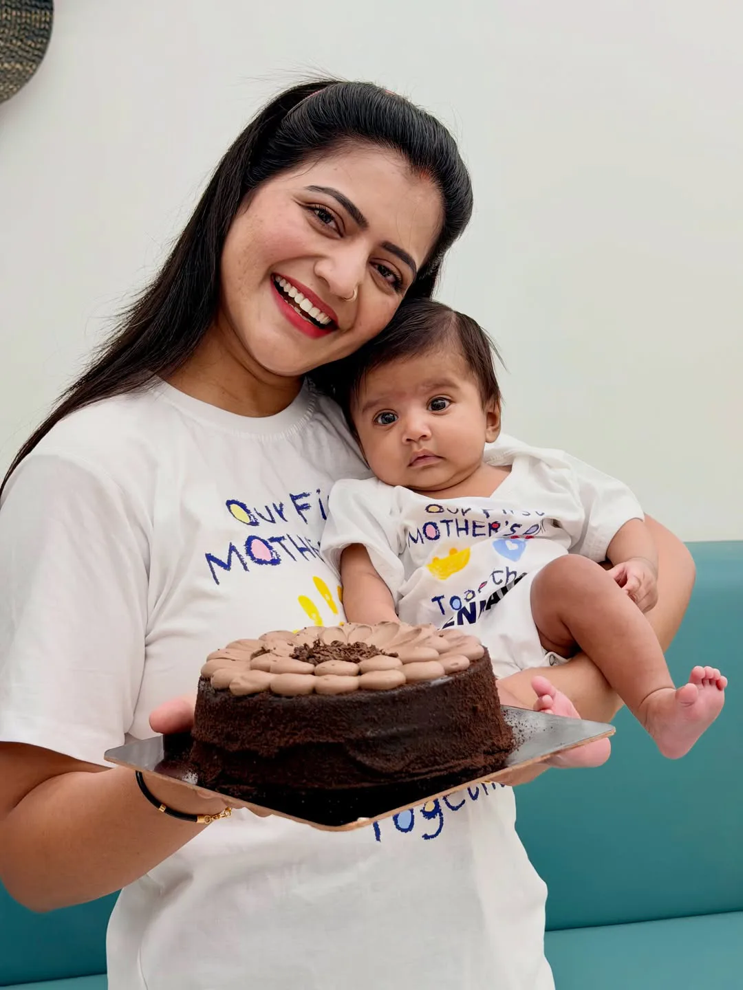 Siva Jyothi shared special photos with her daughter Vennela on Mothers Day