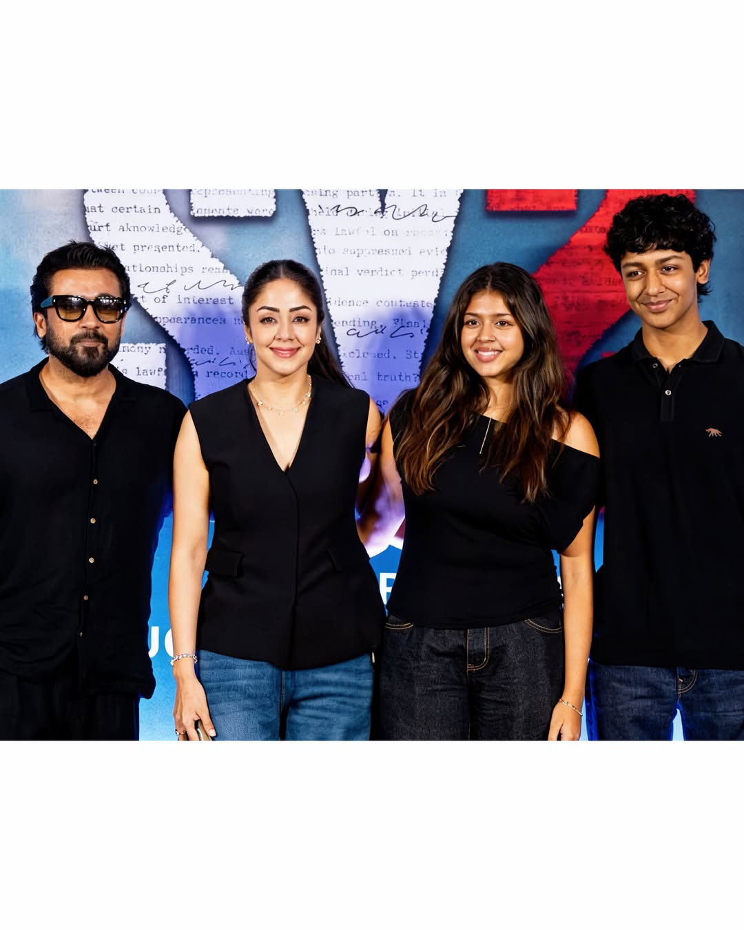 Suriya and his family at System movie special screening