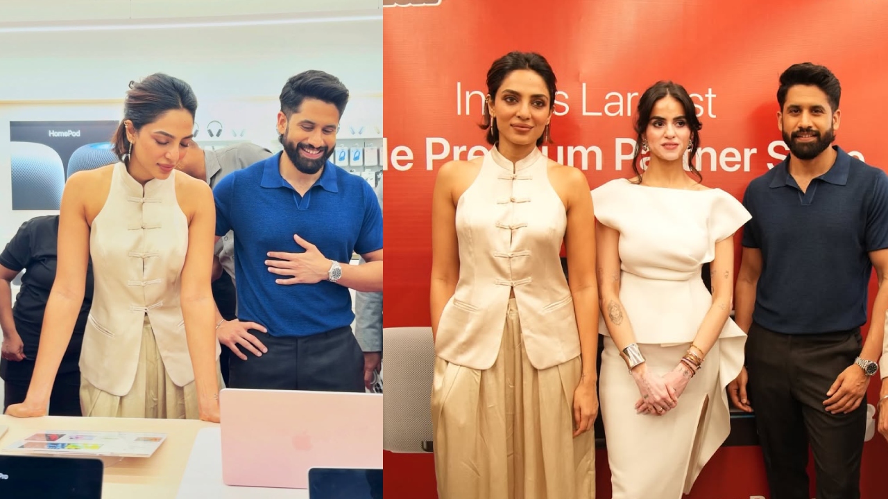Sobhita-Naga Chaitanya : షాప్ ఓపెనింగ్‌లో సంద‌డి చేసిన శోభిత‌, నాగ‌చైత‌న్య‌.. ఫోటోలు వైర‌ల్‌..