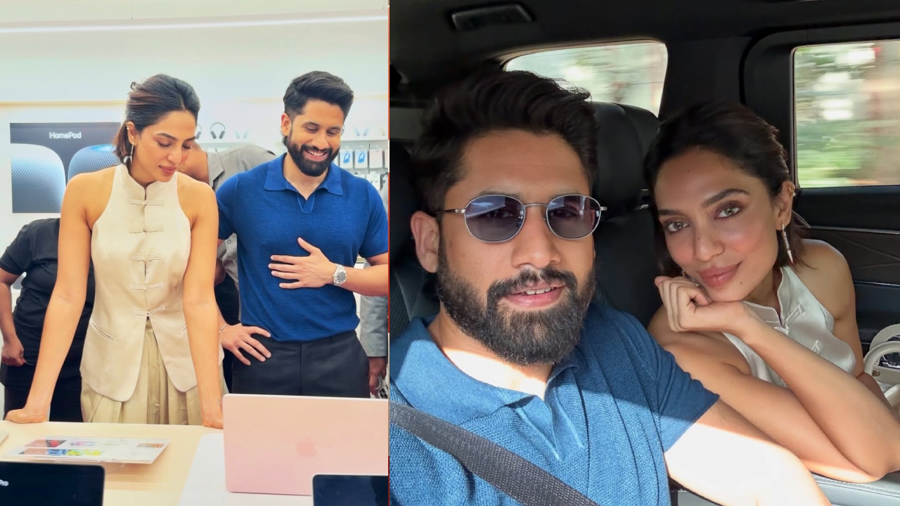 Sobhita-Naga Chaitanya : షాప్ ఓపెనింగ్‌లో సంద‌డి చేసిన శోభిత‌, నాగ‌చైత‌న్య‌.. ఫోటోలు వైర‌ల్‌..