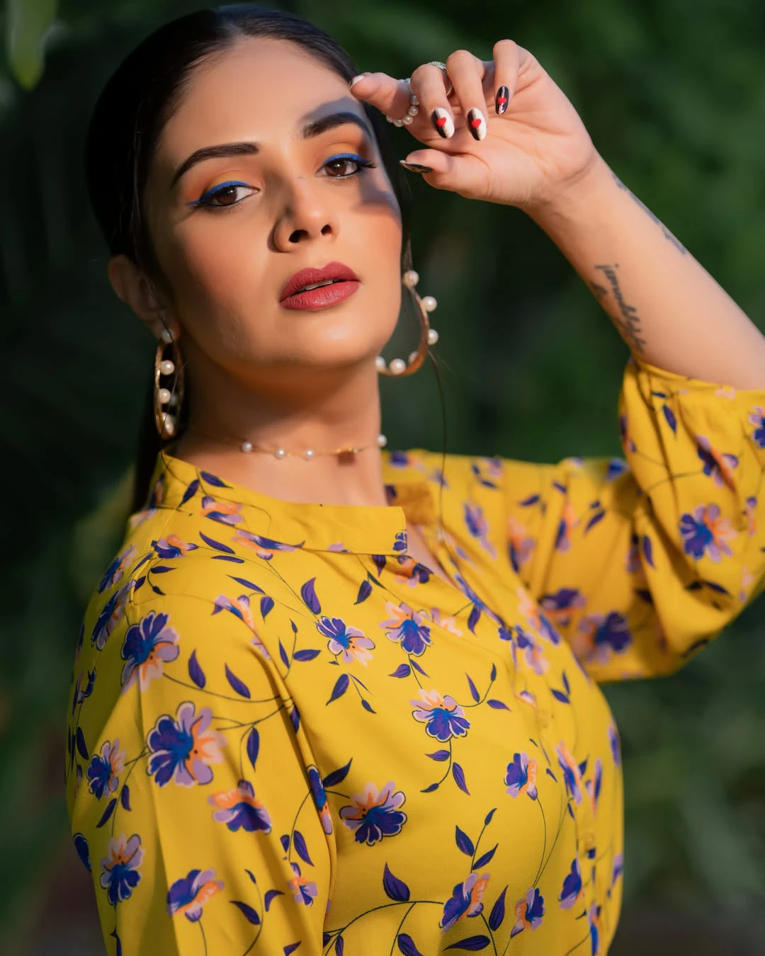 Sreemukhi Super Looks in Short Dress
