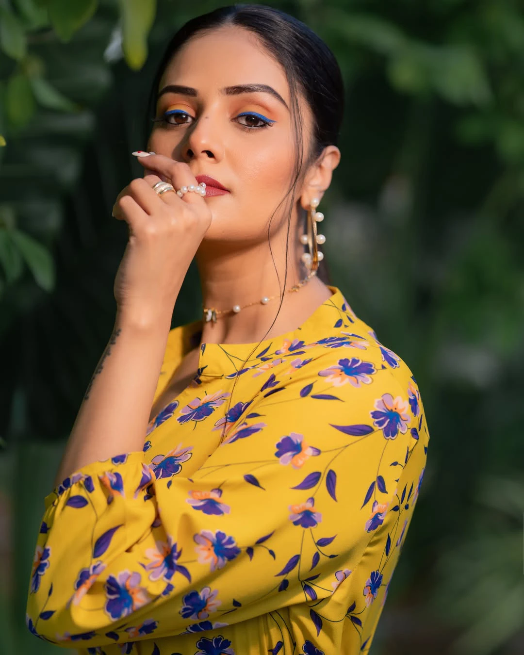 Sreemukhi Super Looks in Short Dress