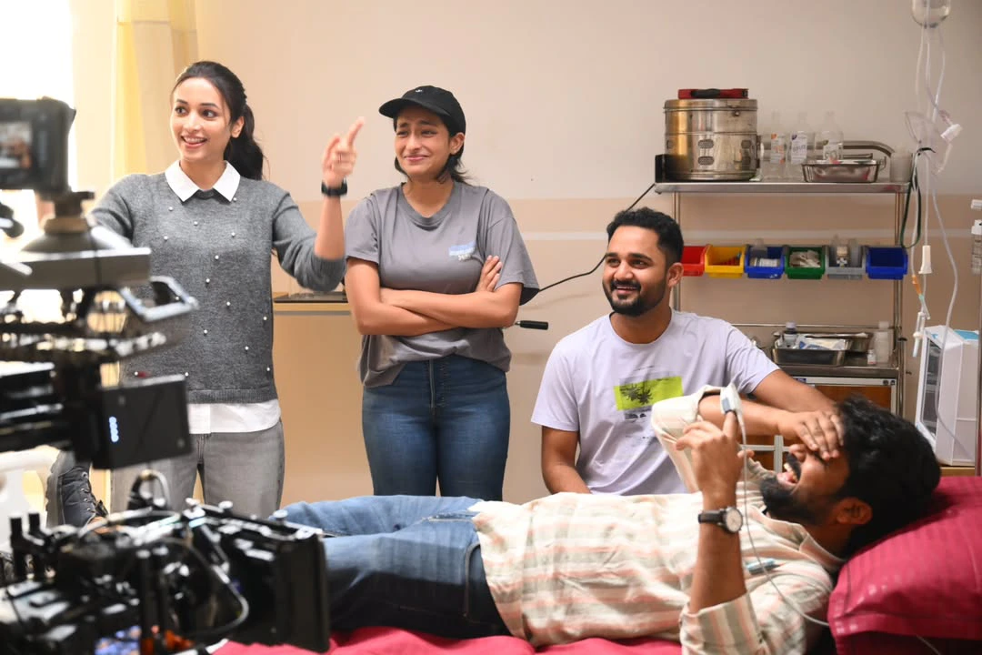 Srinidhi Shetty Shares Nani Hit 3 Movie Working Stills