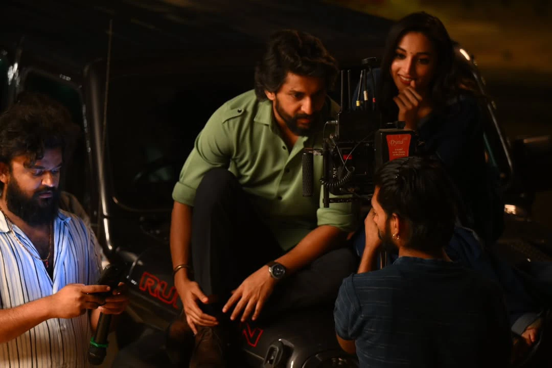 Srinidhi Shetty Shares Nani Hit 3 Movie Working Stills