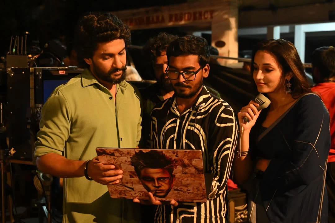 Srinidhi Shetty Shares Nani Hit 3 Movie Working Stills
