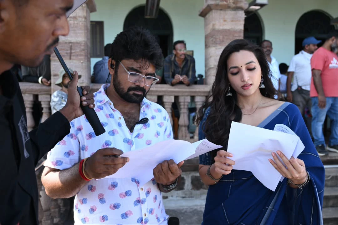 Srinidhi Shetty Shares Nani Hit 3 Movie Working Stills