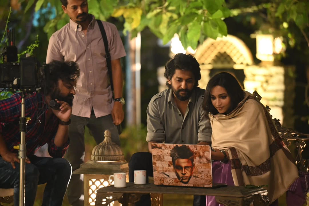 Srinidhi Shetty Shares Nani Hit 3 Movie Working Stills