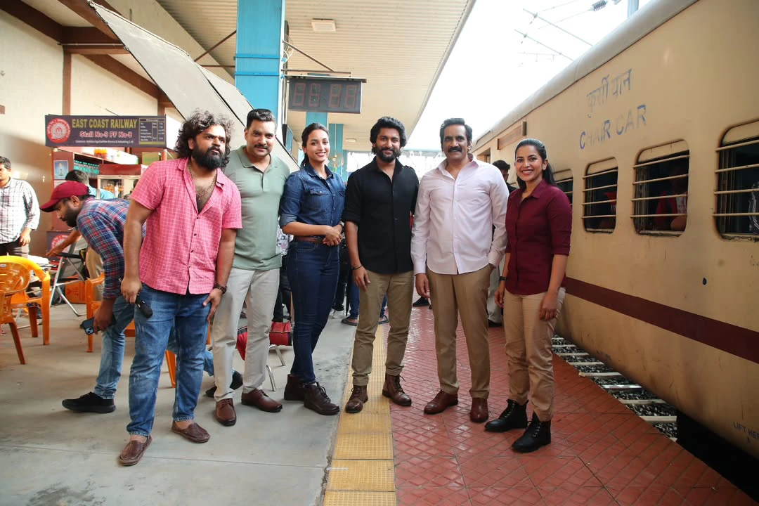 Srinidhi Shetty Shares Nani Hit 3 Movie Working Stills