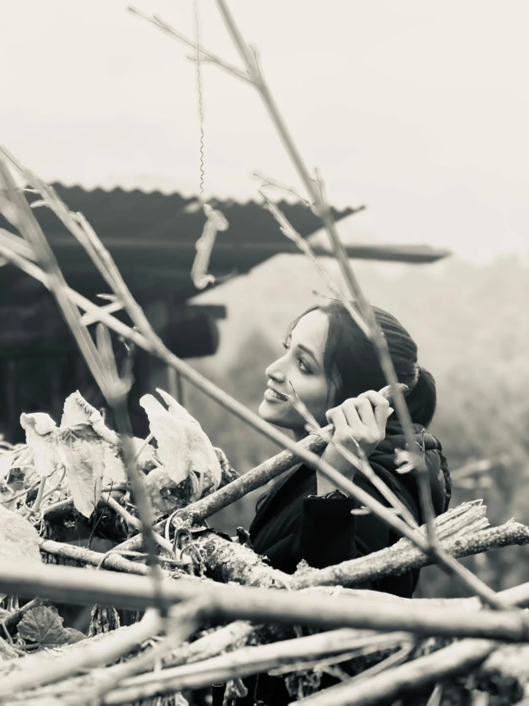 Srinidhi Shetty Shares Nani Hit 3 Movie Working Stills