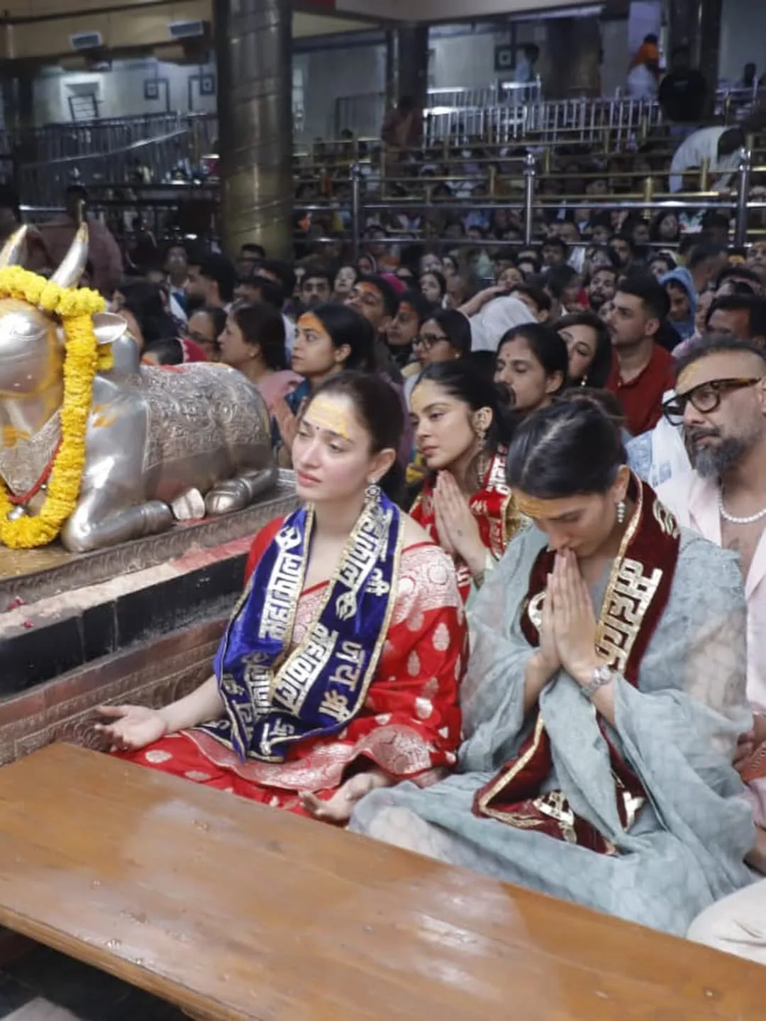 Star Heroine Tamannaah at the Mahakaleshwar Temple