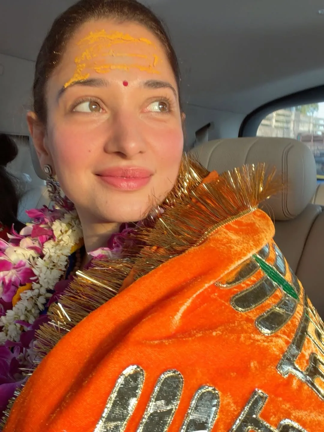 Star Heroine Tamannaah at the Mahakaleshwar Temple