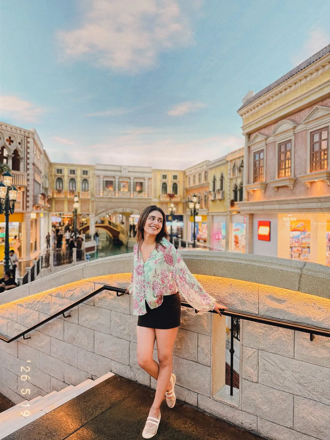 Star beauty Priya Prakash Varrier enjoying a vacation in Macau