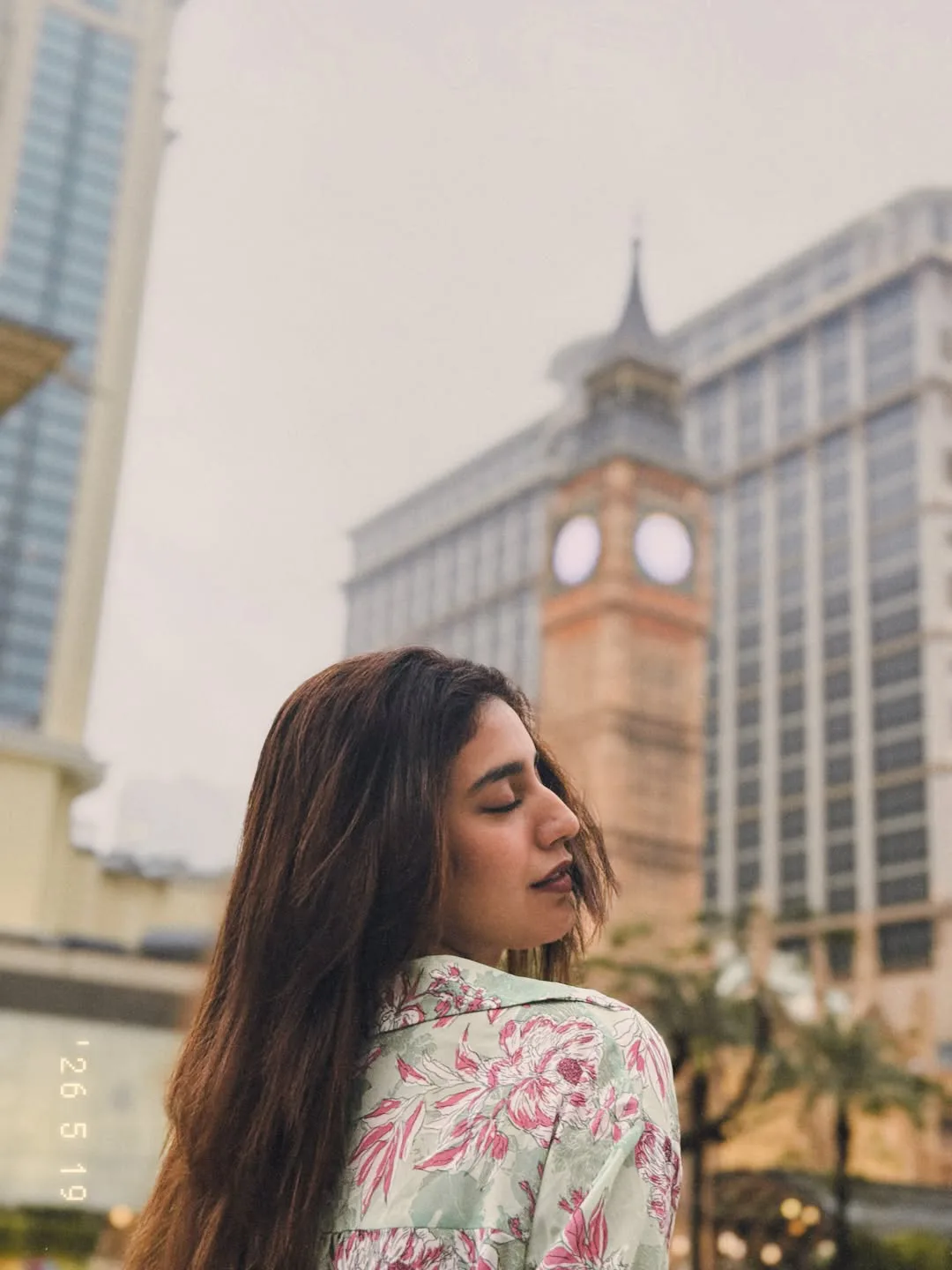 Star beauty Priya Prakash Varrier enjoying a vacation in Macau