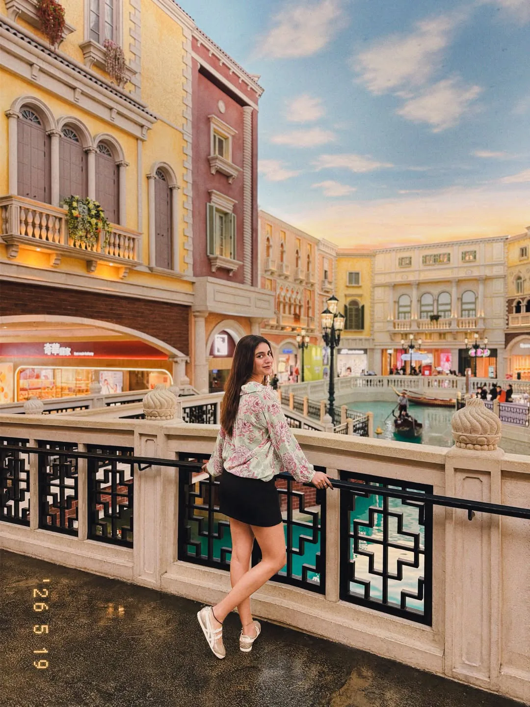 Star beauty Priya Prakash Varrier enjoying a vacation in Macau