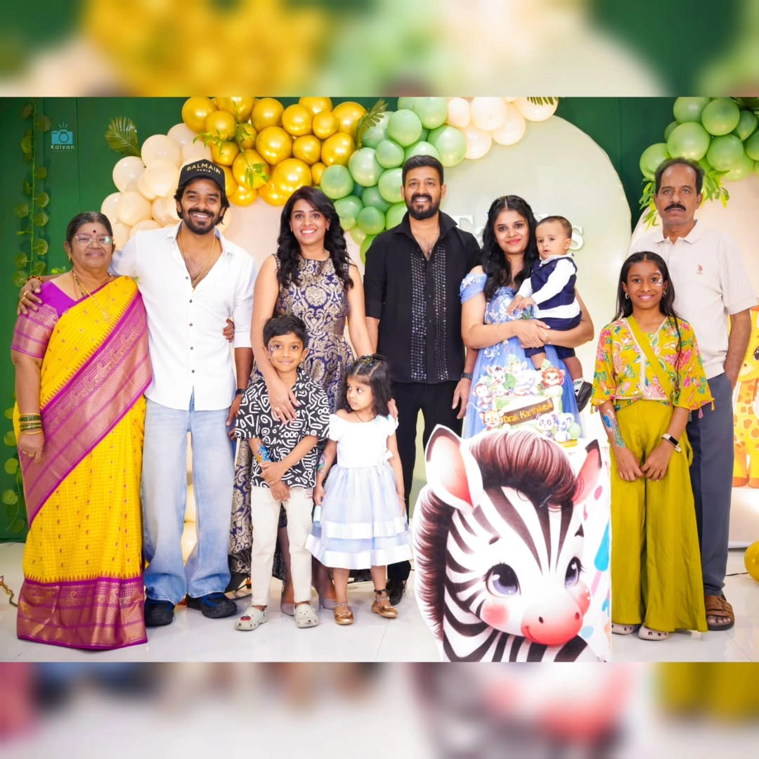 Sudigali Sudheer Family Photos