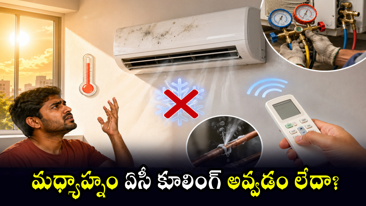Summer AC Tips : మీ ఇంట్లో మధ్యాహ్నం ఏసీ కూలింగ్ అవ్వట్లలేదా? గ్యాస్ లీక్ కాదు.. ఈ సింపుల్ సెట్టింగ్‌ ఆన్ చేస్తే సరి..!