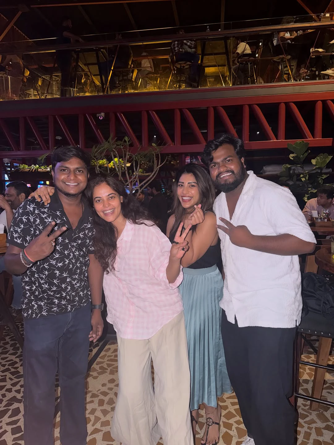 Supritha Bindu Madhavi Enjoying in Pub