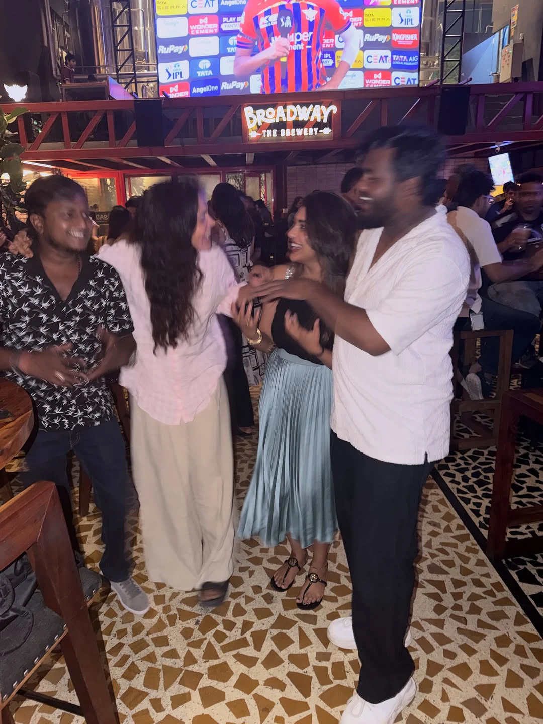 Supritha Bindu Madhavi Enjoying in Pub