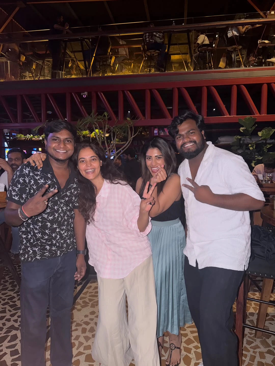 Supritha Bindu Madhavi Enjoying in Pub