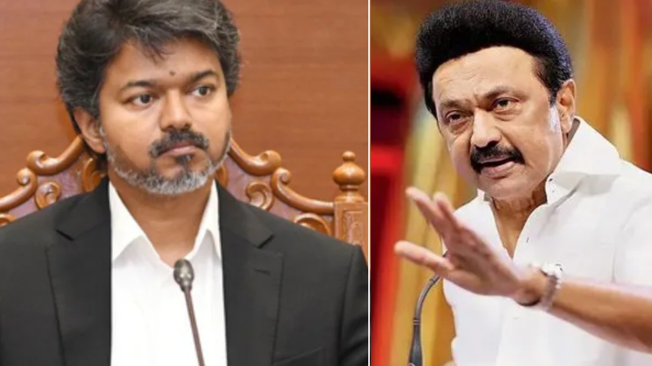 TVK Vijay : డీఎంకే దెబ్బకు దిగొచ్చిన సీఎం విజయ్.. ఆ టెండర్ రద్దు.. ఇద్దరు అధికారులు సస్పెండ్.. ఆరు గంటల్లోనే టెండర్ ముగియడంపై పెద్ద రచ్చ..