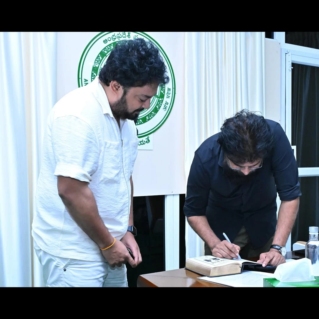 Tanish Alladi Meets Pawan Kalyan