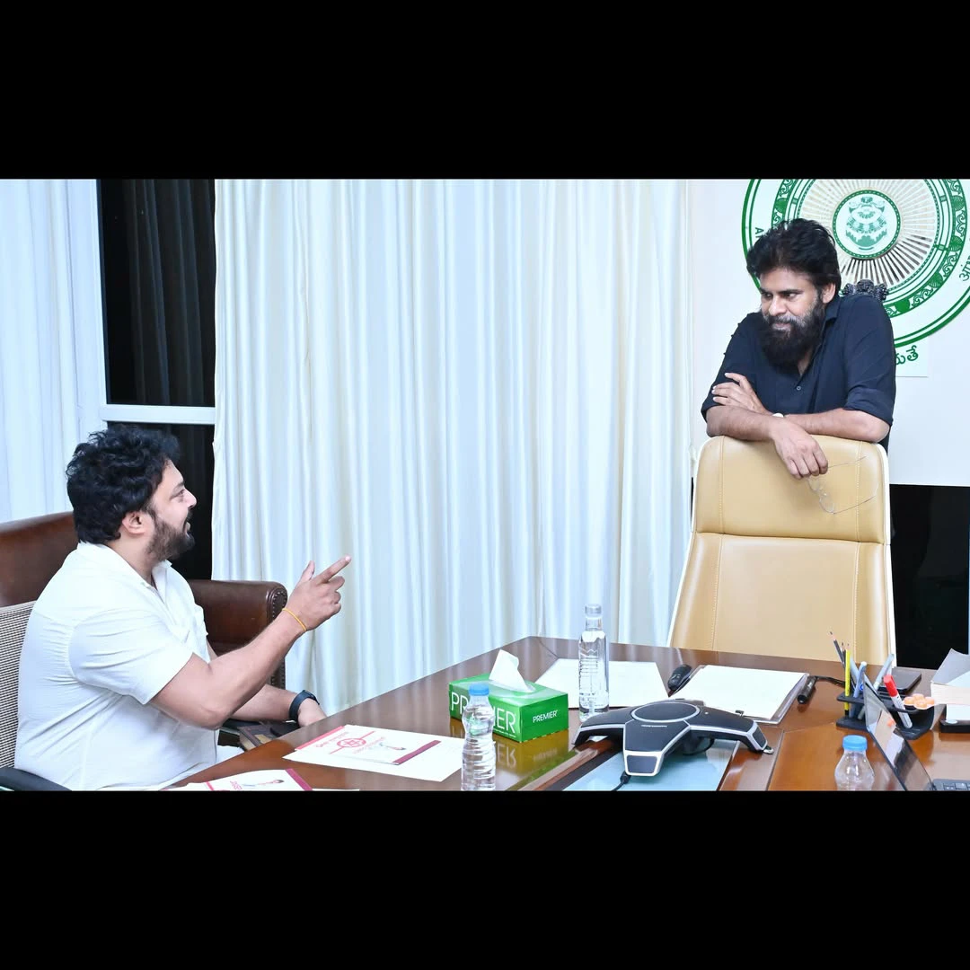 Tanish Alladi Meets Pawan Kalyan