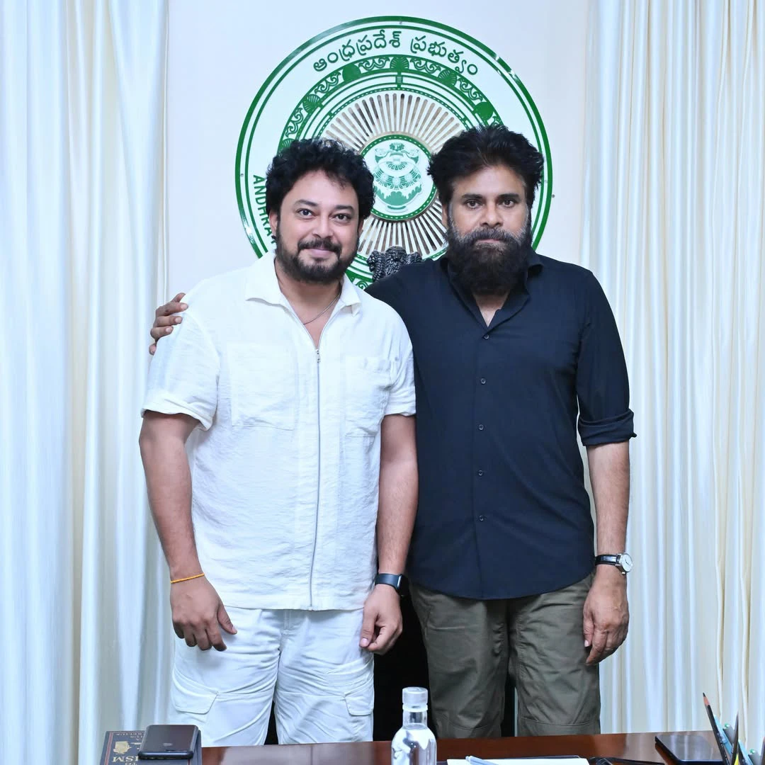 Tanish Alladi Meets Pawan Kalyan