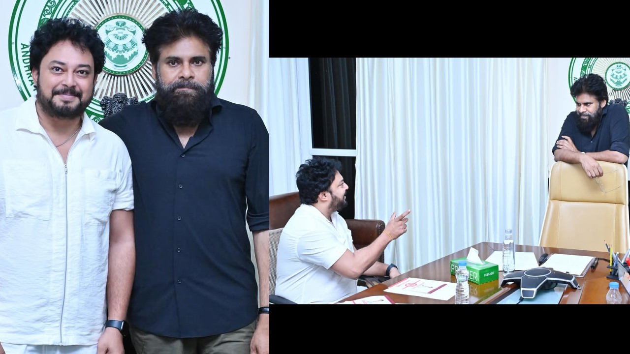Tanish Alladi : పవన్ కళ్యాణ్ తో ఒకప్పటి హీరో తనీష్ మీటింగ్.. ఫోటోలు వైరల్..