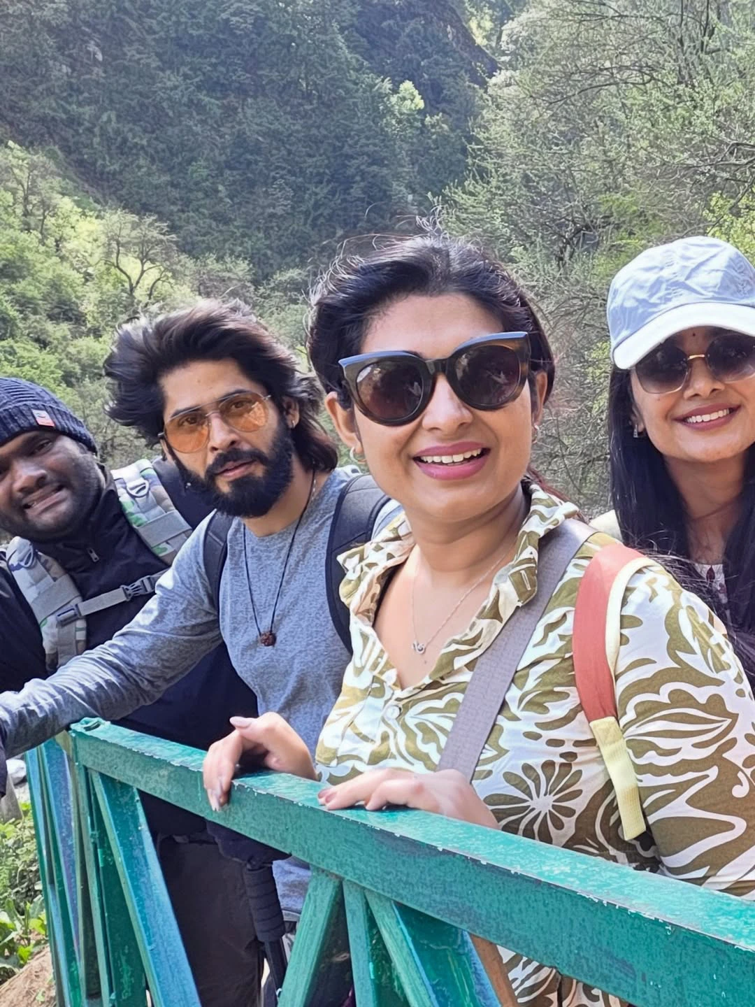 Tejaswini Gowda Amardeep Went to Chardham Yatra