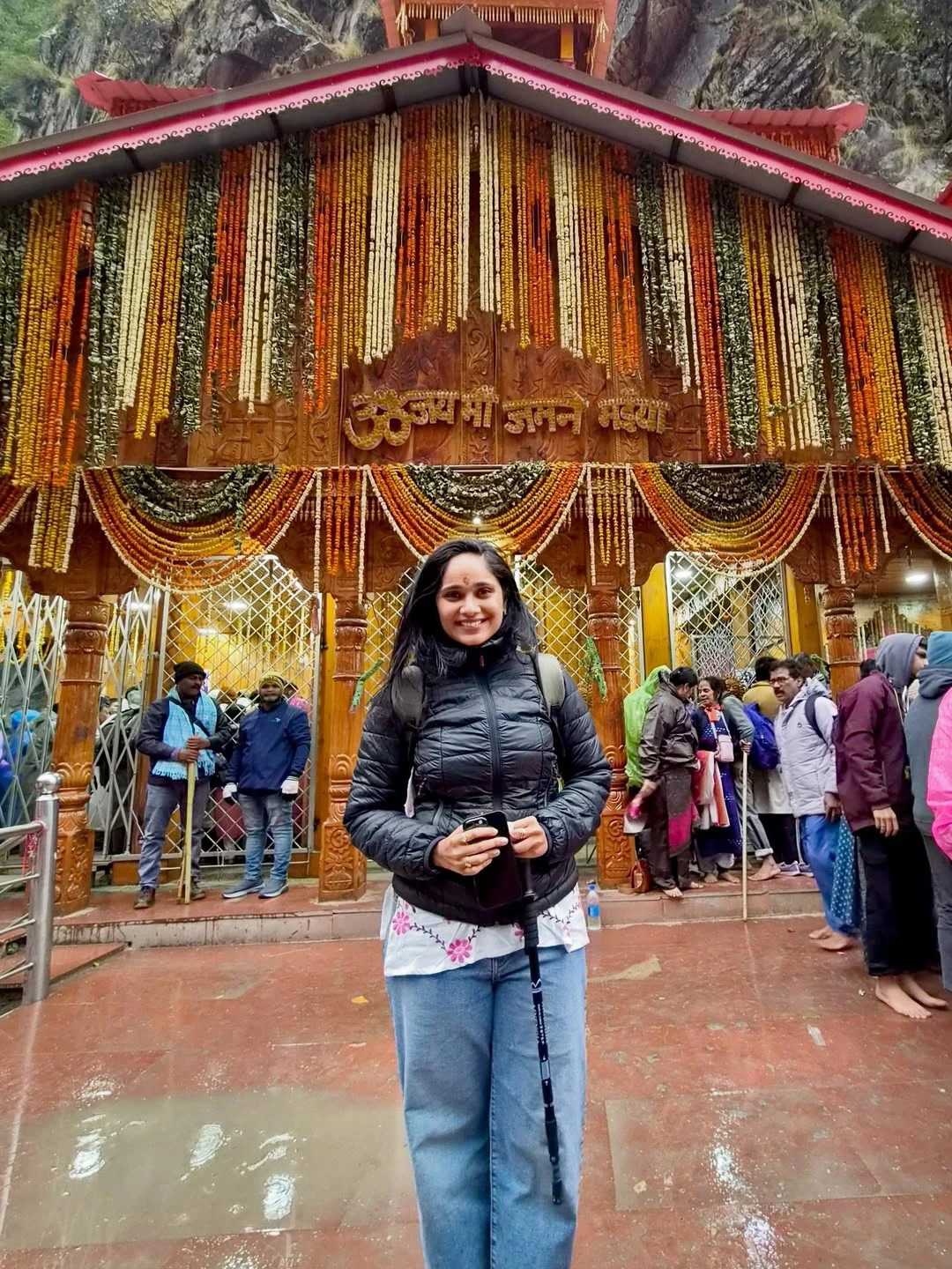 Tejaswini Gowda Amardeep Went to Chardham Yatra