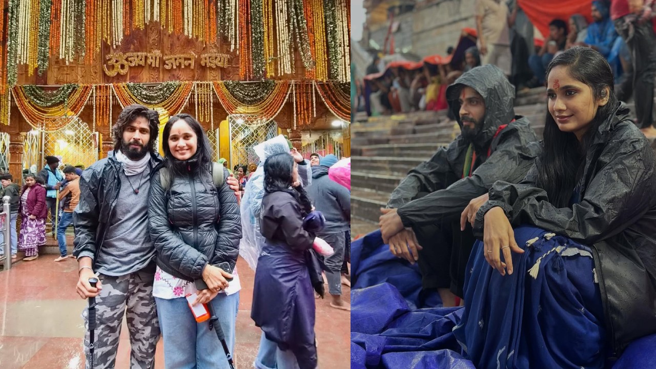 Tejaswini Gowda Amardeep Went to Chardham Yatra