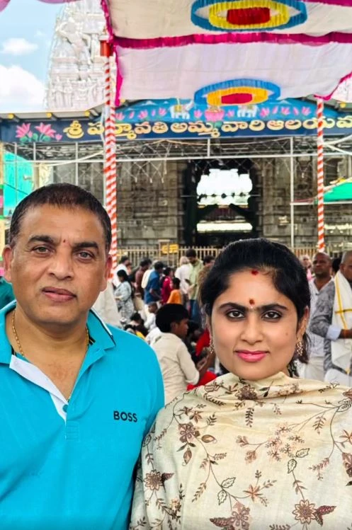 Dil Raju Tejaswini Vygha Wedding Anniversary