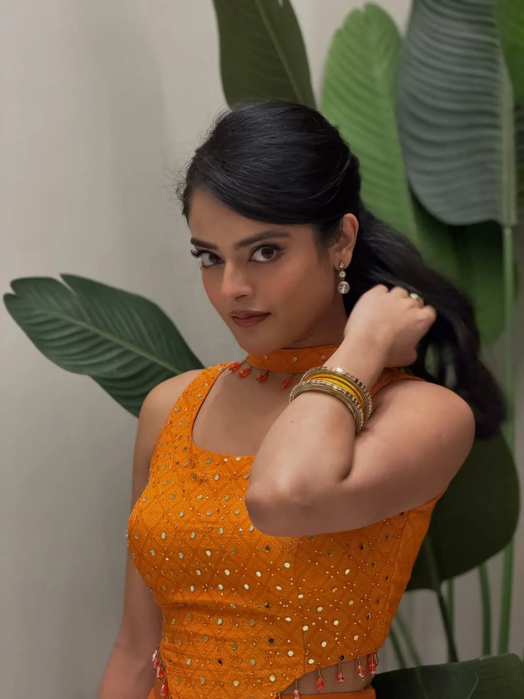 The rajasaab beauty Riddhi kumar stunning looks