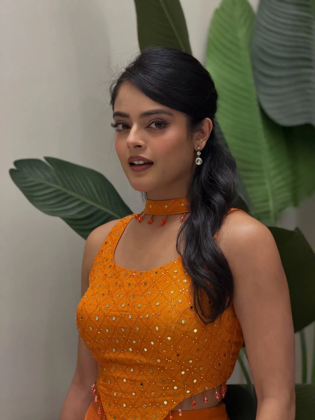 The rajasaab beauty Riddhi kumar stunning looks