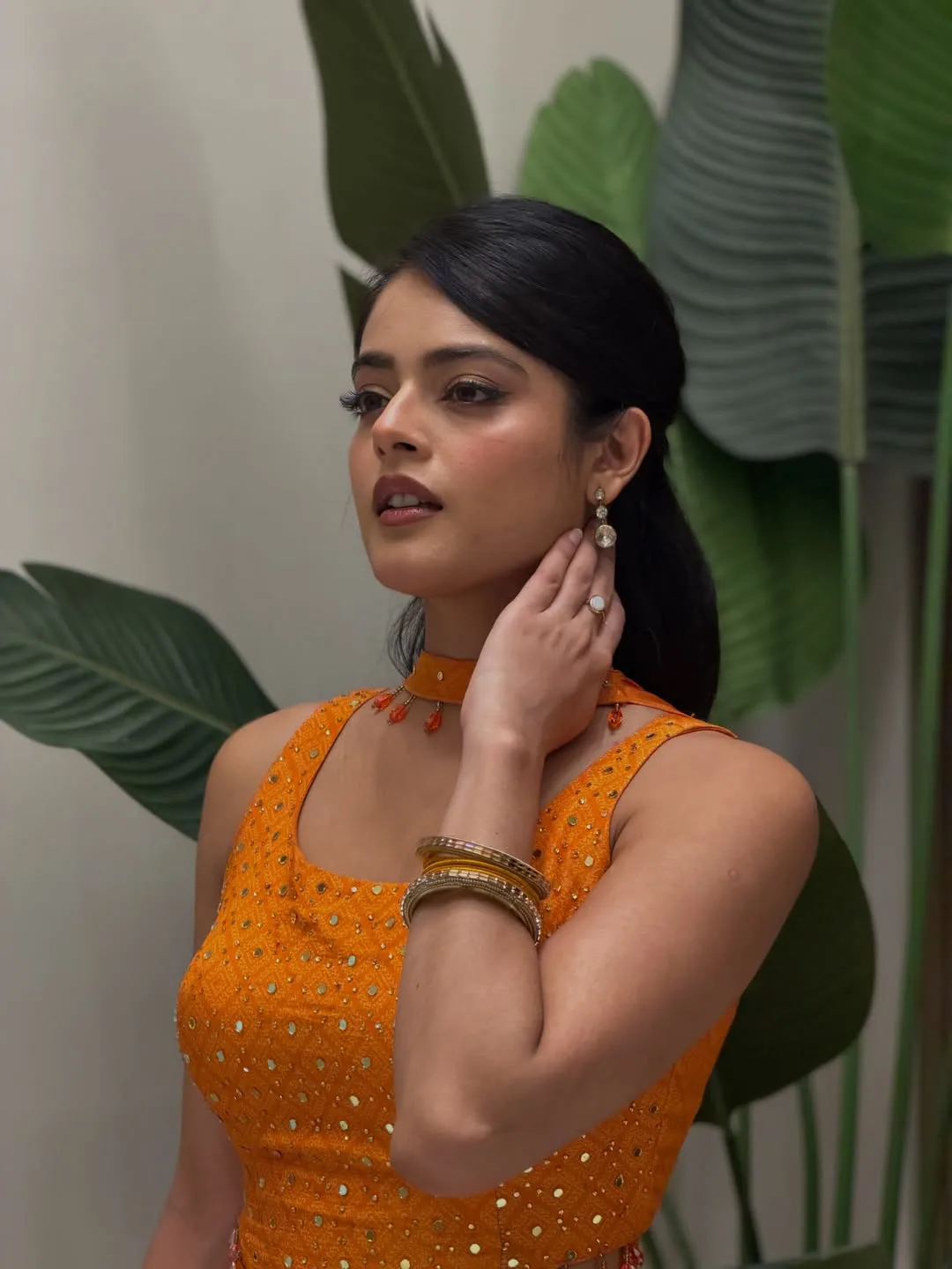 The rajasaab beauty Riddhi kumar stunning looks