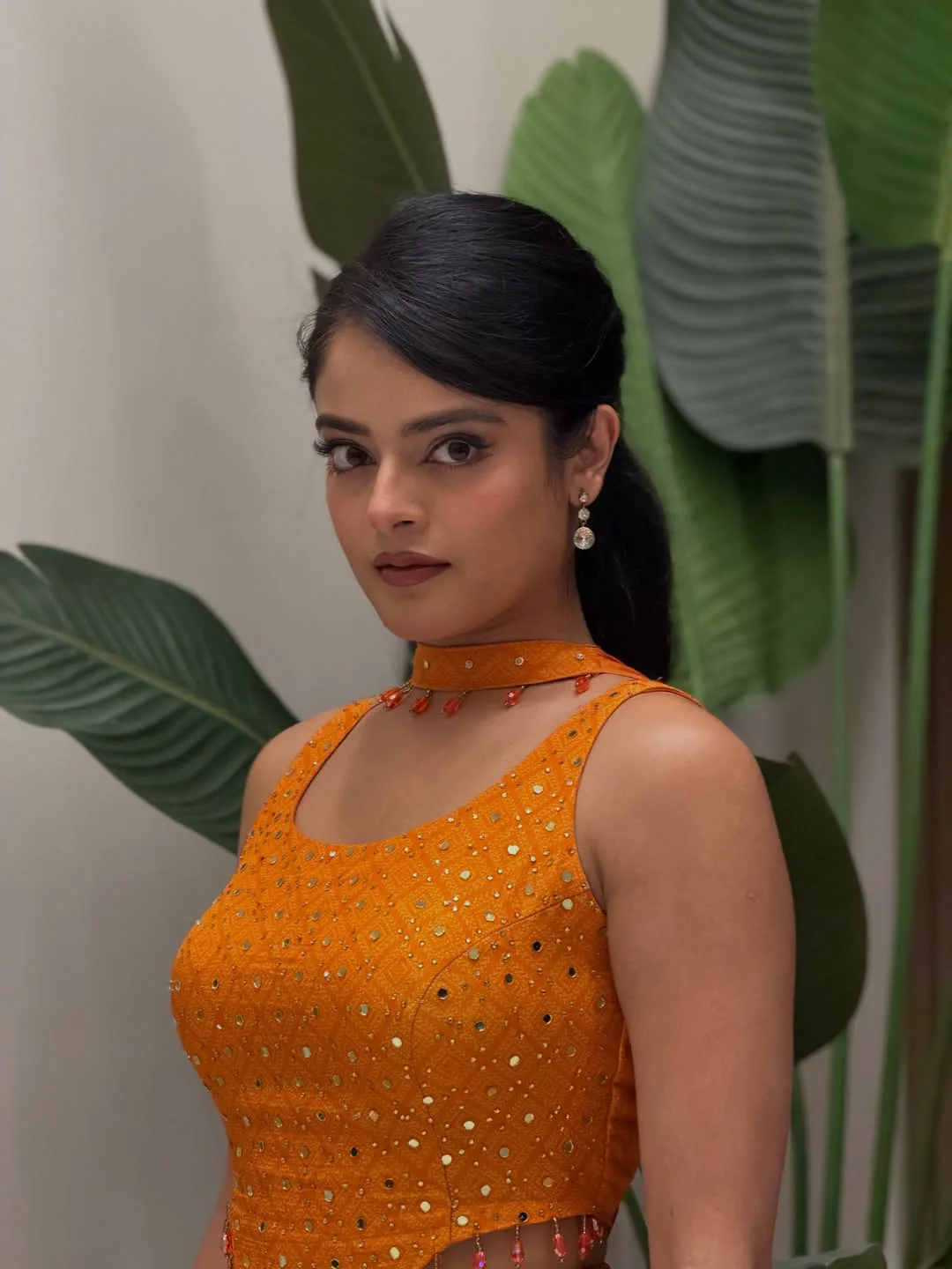 The rajasaab beauty Riddhi kumar stunning looks