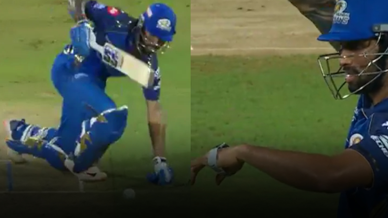 Tilak Varmas wrist watch : తిలక్ వర్మకు దిమ్మతిరిగే షాకిచ్చిన సీఎస్కే బౌలర్.. చేతికున్న రిస్ట్ వాచ్‌ రెండు ముక్క‌లైంది.. వీడియో వైరల్
