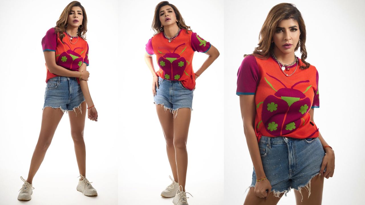 Manchu Lakshmi: మంచు లక్ష్మి గ్లామర్ అటాక్.. పొట్టి నిక్కర్‌లో స్టన్నింగ్ ఫోటోలు వైరల్