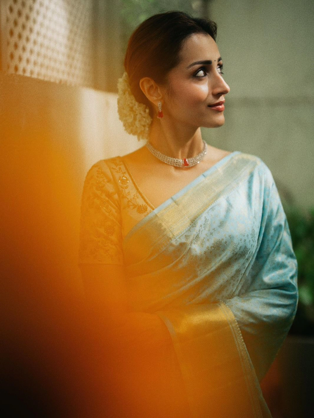 Trisha Krishnan Traditional Saree Looks